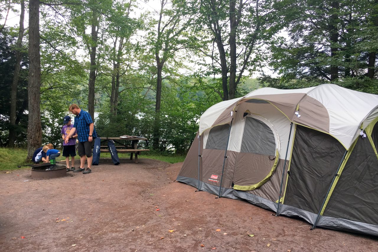 A Rainy Campout